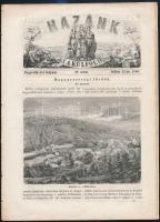 1868 Hazánk s a külföld. 1868. júl. 23., IV. évf. 30 sz. Pest, Emich Gusztáv, 465-480 p. Fametszetes illusztrációkkal. Benne érdekes írásokkal: Közte: Magyarországi fürdők. XI. Borszék. (illusztrációval, 11x15 cm.), XII. Az al-váci fürdő (illusztrációval, 7x9 cm.)