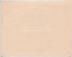 Budapest 1925. "Gotthschlig Ágoston Részvénytársasági Részvényről" letéti jegy 10/25 darab...