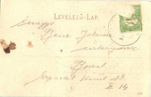 1906 Jászszentandrás, Fő tér, Római katolikus templom, piac, vásár, tömeg. Ragács Gyula műterméből