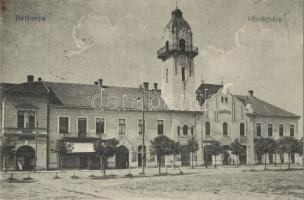 Battonya, Községháza, Spitz Ede, Tretter M. és Zámbó István üzlete