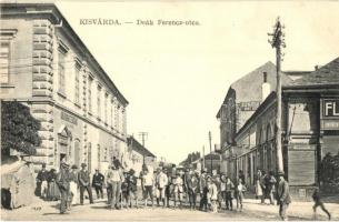 Kisvárda, Deák Ferenc utca, Gyógyszertár a Csillaghoz. W. L. Bp. 6168. Kiadja Berger J. és Társa