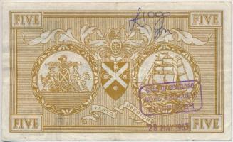 Skócia / Bank of Scotland 1957-1960. 5Ł T:III
Scotland / Bank of Scotland 1957-1960. 5 Pounds C:F