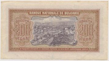 Bulgária 1943. 200L T:III
Bulgaria 1943. 200 Leva C:F