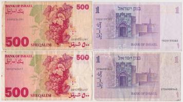 Izrael 1978-1983. 8db-os vegyes bankjegy tétel T:III
Israel 1978-1983. 8pcs of various banknotes C:...