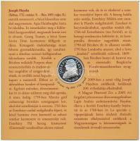 2009. 5Ft-200Ft "Haydn" (7xklf) forgalmi érme sor, benne "Joseph Haydn" Ag emlék...