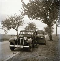 cca 1930 9db automobilokat ábrázoló negatív