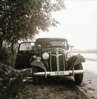 cca 1930 9db automobilokat ábrázoló negatív