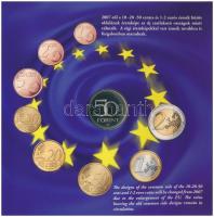 2007. 1Ft-100Ft (8xklf) forgalmi sor, benne 50Ft "50 éves a Római Szerződés" T:PP Adamo FO...