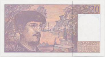 Franciaország 1991. 20Fr T:I-
France 1991. 20 Francs C:AU