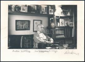 Azonosítatlan jelzéssel: André Kertész. New York, Greenwich VIllage. 17x13 cm