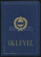 1956-1963 Úszóedzői illetve vízilabda-oktatói oklevél