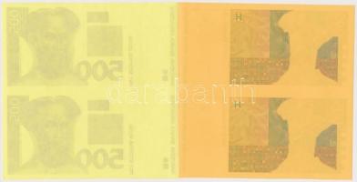 Horvátország 1993 (1994). 5K előlapi színpróba + 20K előlapi színpróba + 50K előlapi színpróba + 500...