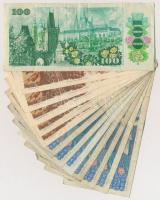 Csehszlovákia 1986-1989. 13db-os vegyes bankjegy tétel T:III
Czechoslovakia 1986-1989. 13pcs of ban...