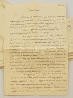 1947 Határvadász levelezése kb 30 db levél, részben tábori postával