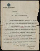 1913-1932 2 db magyaróvári főhercegi uradalmi fejléces levél