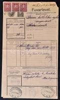 cca 1864-1945 23 db különféle okmánybélyeges irat, számla