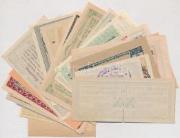 Ausztria 1920-1921. 30db-os papír szükségpénz tétel T:I,I- Austria 1920-1921. 30pcs of paper necessi...