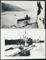 6 db I. világháborús katonai fotó és hadihajón készült fotó modern nagyítása. 16x12 cm-ig