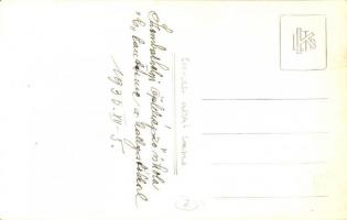 1935 Szombathely, a Csendőr altisztképző iskola "C" tanterme a hallgatókkal, belső. photo