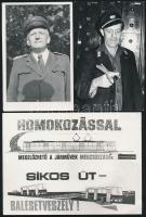 cca 1960-1980 BKV és HÉV 13 db klf méretű fotó