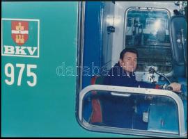 cca 1960-1980 BKV és HÉV 13 db klf méretű fotó