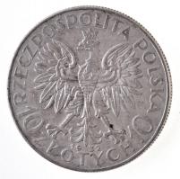 Lengyelország 1932. 10Zl Ag Varsó T:2,2- kis patina 
Poland 1932. 10 Zlotych Ag Warsawa C:XF,VF sma...