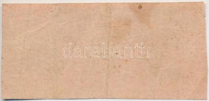 Rozsnyó 1860. 25kr "Rozsnyó városa pénztára, mint adós" T:III,III-
Adamo ROZ-3.2.2