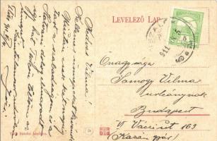 Tiszalök, Piac részlet, Frits Béla, Tóth Sándor üzlete és saját kiadása. W. L. (?) (EB)