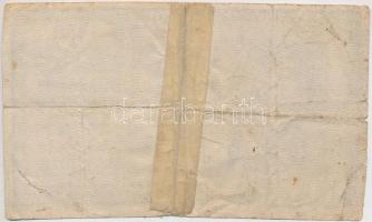 1918. 25K "3102" 3mm, hullámos hátlap, hamis felülbélyegzéssel (fake overprint) T:IV ragas...