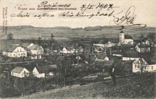 1907 Guntramovice (Budisov nad Budisovkou); Gundersdorf bei Bautsch