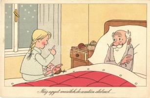 5 db MODERN magyar humoros grafikai motívumlap / 5 modern humorous Hungarian graphic motive postcard...