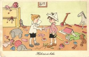 5 db MODERN magyar humoros grafikai motívumlap / 5 modern humorous Hungarian graphic motive postcard...