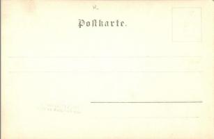 Mali Losinj, Lussinpiccolo; magyar úri kirándulók a kikötőben / Hungarian hikers group picture at th...