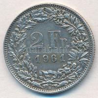 Svájc 1961B 2Fr Ag T:2
Switzerland 1961B 2 Francs Ag C:XF