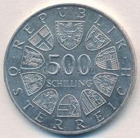 Ausztria 1986. 500Sch Ag "Szent Flórián apátság 300. évfordulója" T:1-
Austria 1986. 500 ...