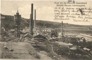 Belcsény, Beocsin, Beocin; Cementfabrik / cementgyár / cement factory (EK)