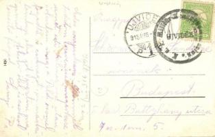 Újvidék, Novi Sad; Kossuth Lajos utca, Bútorház, villamos, piaci árusok, üzletek / street view, furn...