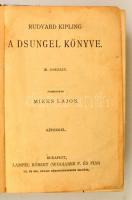 Magyar könyvtár XXVI. kötete: Kipling, Gorkij, Jókai, Schiller és mások műveivel. Bp., é.n. Lampel E...
