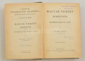 Pauler Gyula: Magyar nemzet története az Árpád házi királyok alatt. I. Bp., 1893 MTA. 667p.