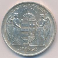 1939. 5P Ag "Horthy balra" T:1-,2 apró ph.
Adamo P8.2
