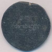 1848-1849. "3" Lánchíd ólom bárca (~48mm) T:3