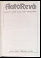 Karlovitz Kristóf-Lovász Károly-Tamás György: Autórevű. Bp., 1986, Műszaki. Kiadói kartonált papírkö...
