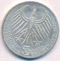 NSZK 1975J 5M Ag "Friedrich Ebert" T:1-
FRG 1975J 5 Mark Ag "Friedrich Ebert" C...