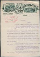 1926-1927 Nagyvárad, Moskovits Ipartelepének két levele, fejléces papíron, a Botfalu (Bod/Brenndorf), Botfalusi Cukorgyár Rt.-nek, jó állapotban.