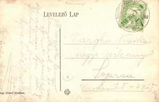 Kotor, Kotoriba; Nagy József üzlete és saját kiadása / publisher's shop and house + 1916 Prager...