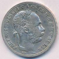 1891KB 1Ft Ag "Ferenc József / Fiume címer" T:2- ph.
Adamo M15