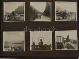 1929 Egy utazás fényképei: Salzburg, München, Innsbruck, Locarno, Abbazia, Cirkvenica, stb., albumba...