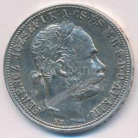 1892KB 1Ft Ag "Ferenc József / Fiume címer" T:2- ph.
Adamo M15