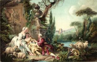 40 db RÉGI Stengel litho művészlap / 40 pre-1945 Stengel litho art postcards