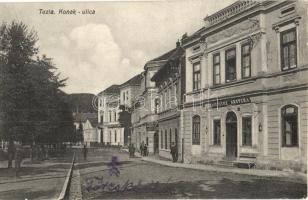 Tuzla, Konak ulica, Apoteka / Apotheke / street view, pharmacy, shop. S. Petrik + Zensuriert 6. Armee-Etappenkommando Feldpost (EK)